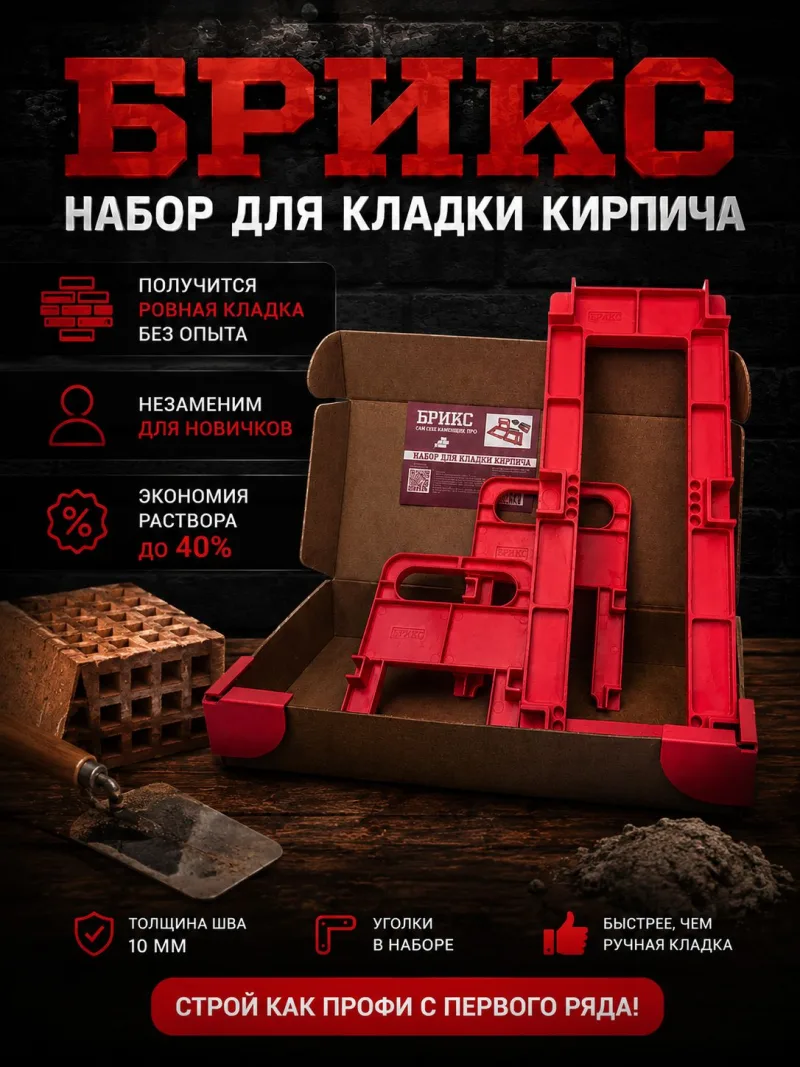 Набор «Сам себе каменщик ПРО»
